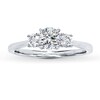 Thumbnail Image 2 of Previously Owned Diamond Ring Setting 1/4 ct tw Round-cut 14K White Gold