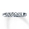 Thumbnail Image 1 of Previously Owned Diamond Anniversary Band 3/8 ct tw Round-cut 14K White Gold