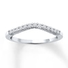 Thumbnail Image 1 of Previously Owned Diamond Stackable Ring 1/6 ct tw Round-cut 10K White Gold
