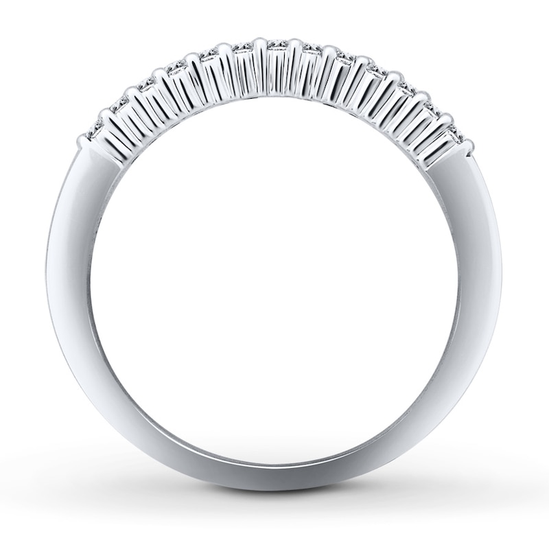 Main Image 2 of Previously Owned Diamond Stackable Ring 1/6 ct tw Round-cut 10K White Gold