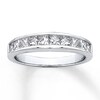 Thumbnail Image 1 of Previously Owned Diamond Anniversary Band 1/2 ct tw Princess-cut 14K White Gold