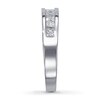 Thumbnail Image 3 of Previously Owned Diamond Anniversary Band 1/2 ct tw Princess-cut 14K White Gold