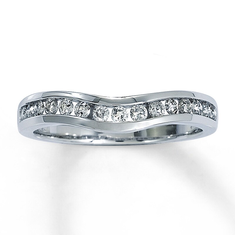 Main Image 1 of Previously Owned Diamond Ring 1/3 ct tw Round-cut 14K White Gold