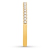 Thumbnail Image 3 of Previously Owned Colorless Diamond Anniversary Band 1/5 ct tw 14K Yellow Gold