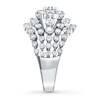 Thumbnail Image 3 of Previously Owned Diamond Ring 3-1/2 ct tw Round 14K White Gold