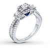 Thumbnail Image 3 of Previously Owned Vera Wang LOVE 1 Carat tw Diamonds 14K White Gold Ring