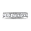 Thumbnail Image 3 of Previously Owned Diamond Wedding Band 1-1/5 ct tw Round 14K White Gold