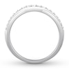 Thumbnail Image 2 of Previously Owned Diamond Contour Ring 1/4 carat tw Round 14K White Gold