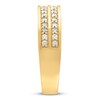 Thumbnail Image 3 of Previously Owned Vera Wang WISH Men's Ring 3/4 carat tw Diamonds 14K Yellow Gold