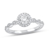 Thumbnail Image 1 of Previously Owned Diamond Promise Ring 1/2 ct tw Round 10K White Gold