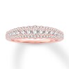 Thumbnail Image 1 of Previously Owned Diamond Anniversary Ring 1/2 carat tw Round 14K Rose Gold