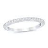 Thumbnail Image 1 of Previously Owned Royal Asscher Nura Diamond Wedding Band 1/4 ct tw Round 14K White Gold