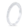 Thumbnail Image 2 of Previously Owned Royal Asscher Nura Diamond Wedding Band 1/4 ct tw Round 14K White Gold