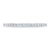 Thumbnail Image 3 of Previously Owned Royal Asscher Nura Diamond Wedding Band 1/4 ct tw Round 14K White Gold