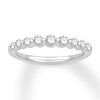Thumbnail Image 1 of Previously Owned Colorless Diamond Anniversary Ring 1/2 carat tw 14K White Gold