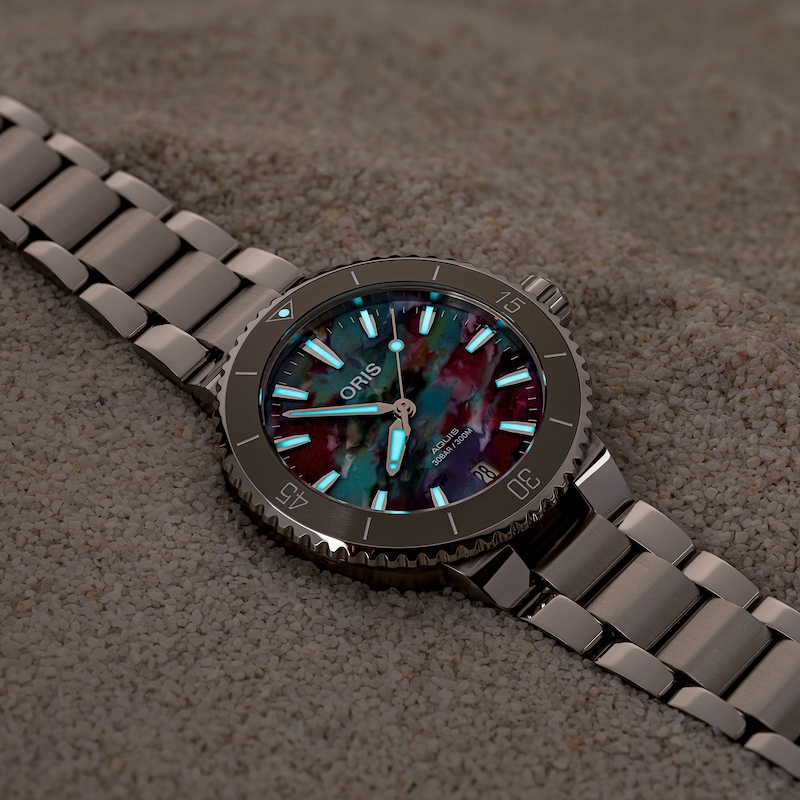 Main Image 3 of Previously Owned Oris Aquis Date Upcycle Women's Watch