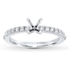 Thumbnail Image 0 of Previously Owned Diamond Ring Setting 1/5 ct tw Round-cut 14K White Gold