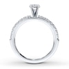 Thumbnail Image 1 of Previously Owned Diamond Ring Setting 1/5 ct tw Round-cut 14K White Gold