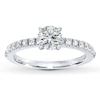 Thumbnail Image 2 of Previously Owned Diamond Ring Setting 1/5 ct tw Round-cut 14K White Gold