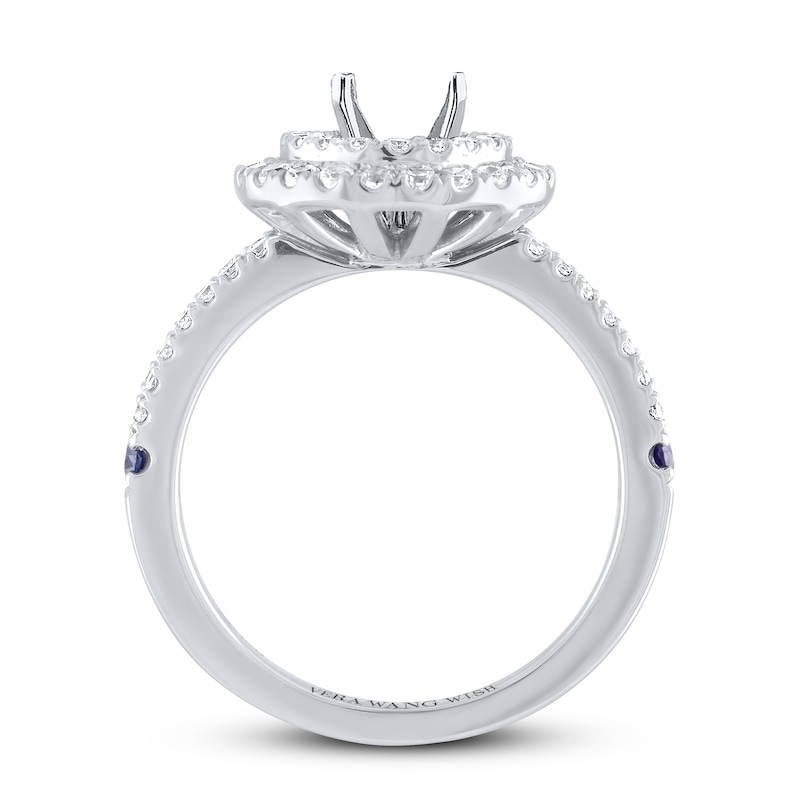 Main Image 2 of Previously Owned Vera Wang WISH Ring Setting 5/8 ct tw Diamonds 14K White Gold