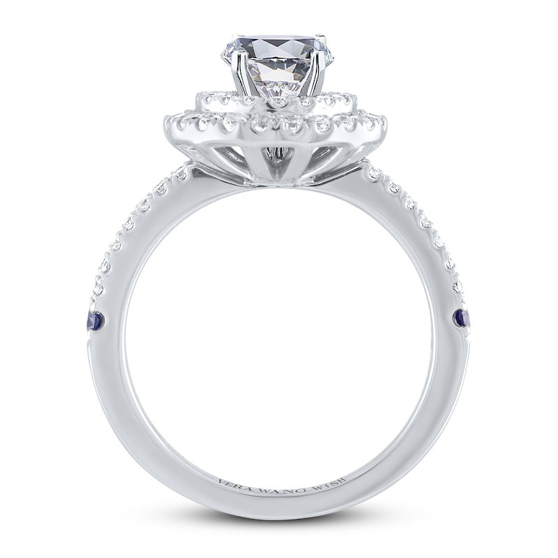 Main Image 4 of Previously Owned Vera Wang WISH Ring Setting 5/8 ct tw Diamonds 14K White Gold