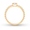 Thumbnail Image 3 of Previously Owned Forevermark Tribute Diamond Ring 1/4 ct tw 18K Yellow Gold