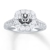 Thumbnail Image 1 of Previously Owned Neil Lane Ring Setting 1-1/4 ct tw Diamonds 14K White Gold