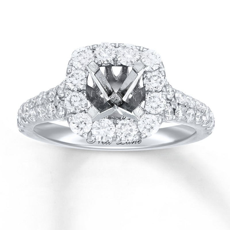Main Image 1 of Previously Owned Neil Lane Ring Setting 1-1/4 ct tw Diamonds 14K White Gold