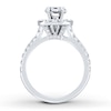 Thumbnail Image 2 of Previously Owned Neil Lane Ring Setting 1-1/4 ct tw Diamonds 14K White Gold