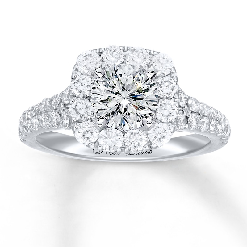 Main Image 3 of Previously Owned Neil Lane Ring Setting 1-1/4 ct tw Diamonds 14K White Gold