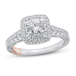 Previously Owned Pnina Tornai Definitely Yes Diamond Engagement Ring 1-1/4 ct tw Round 14K White Gold