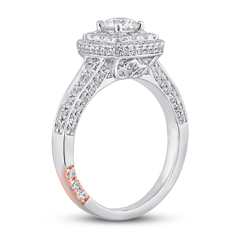 Main Image 2 of Previously Owned Pnina Tornai Definitely Yes Diamond Engagement Ring 1-1/4 ct tw Round 14K White Gold