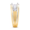 Thumbnail Image 3 of Previously Owned Men's Diamond Ring 1 ct tw Round 10K Two-Tone Gold