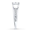 Thumbnail Image 2 of Previously Owned Diamond Engagement Ring 1-1/2 ct tw Princess & Round-cut 14K White Gold