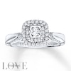 Thumbnail Image 1 of Previously Owned Vera Wang WISH 7/8 Carat tw Diamonds 14K White Gold Ring