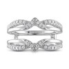 Thumbnail Image 3 of Previously Owned Vera Wang WISH Diamond Enhancer Ring 3/8 ct tw Round 14K White Gold