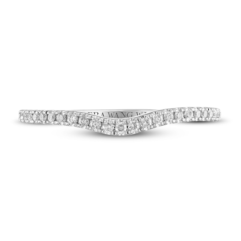 Main Image 3 of Previously Owned Vera Wang WISH Diamond Anniversary Ring 1/6 ct tw Round 14K White Gold