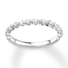 Thumbnail Image 1 of Previously Owned Diamond Wedding Band 1/2 carat tw Round 14K White Gold
