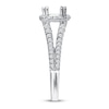 Thumbnail Image 3 of Previously Owned Diamond Engagement Ring Setting 1/2 ct tw Round 14K White Gold