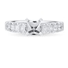 Thumbnail Image 1 of Previously Owned Diamond Engagement Ring Setting 3/4 ct tw Round Platinum