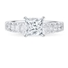 Thumbnail Image 3 of Previously Owned Diamond Engagement Ring Setting 3/4 ct tw Round Platinum