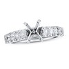 Thumbnail Image 1 of Previously Owned Diamond Engagement Ring 3/4 carat tw Round 14K White Gold