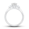 Thumbnail Image 2 of Previously Owned Diamond Engagement Ring Setting 3/4 ct tw Round Platinum