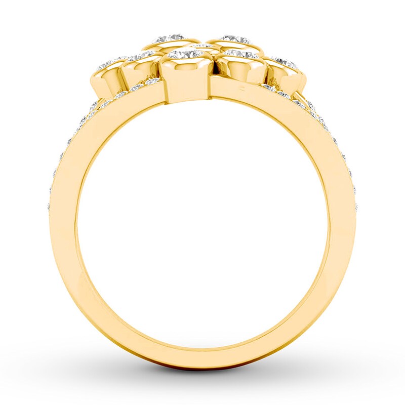 Main Image 2 of Previously Owned Diamond Ring 1 carat tw Bezel-set 14K Yellow Gold