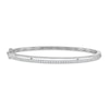 Thumbnail Image 1 of Previously Owned Diamond Bangle 3/4 ct tw Round 10K White Gold