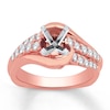 Thumbnail Image 0 of Previously Owned Diamond Ring Setting 5/8 ct tw Round 18K Rose Gold