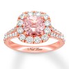 Thumbnail Image 1 of Previously Owned Neil Lane Morganite Ring 1-1/4 ct tw Diamonds 14K Rose Gold