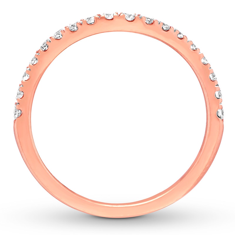 Main Image 2 of Previously Owned Neil Lane Bridal Wedding Band 3/8 ct tw Diamonds 14K Rose Gold