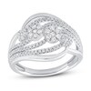 Thumbnail Image 1 of Previously Owned Diamond Ring 1/2 ct tw Round 10K White Gold