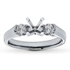 Thumbnail Image 1 of Previously Owned Diamond Ring Setting 1/4 ct tw Round-Cut 14K White Gold